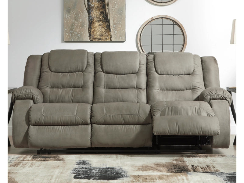 McCade Manual Reclining Sofa and Loveseat Set