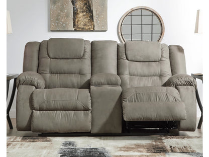 McCade Manual Reclining Sofa and Loveseat Set