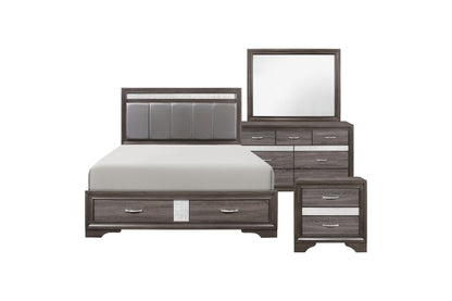 Luster Queen 4pc Bedroom Set