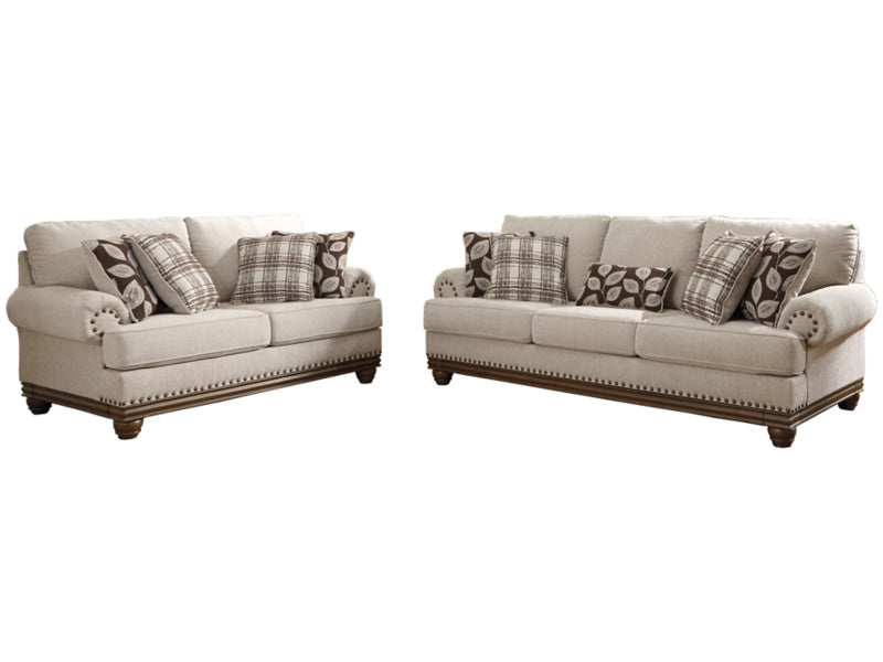 Harleson Sofa and Loveseat