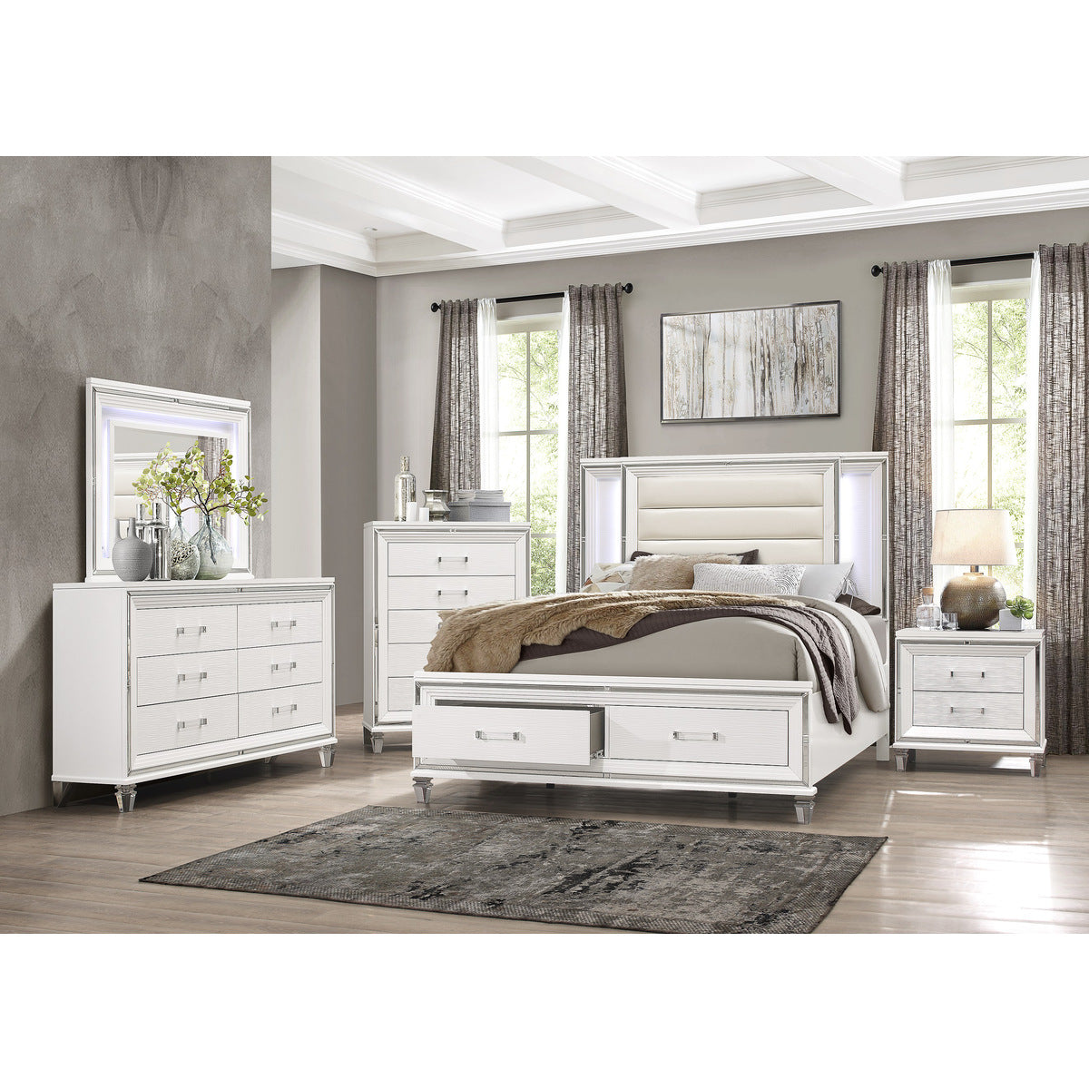 Tamsin Queen 4pc Bedroom Set