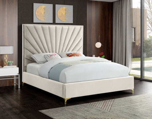 Eclipse Velvet Cream Bed