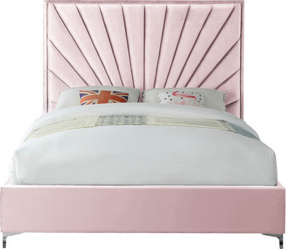 Eclipse Velvet Pink Bed