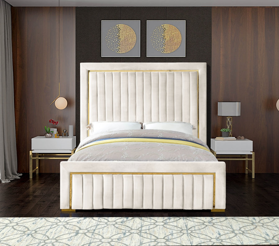 Dolce Velvet Cream Bed