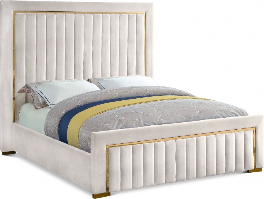 Dolce Velvet Cream Bed