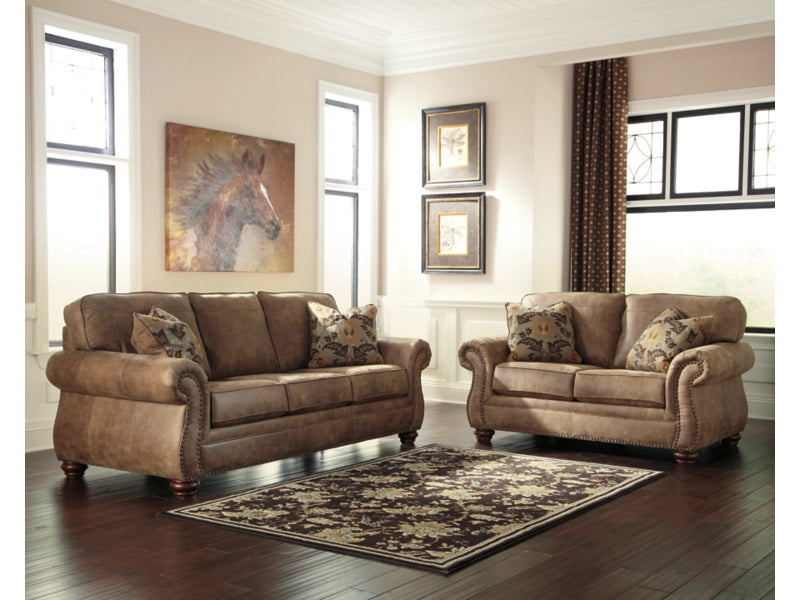 Larkinhurst Sofa and Loveseat