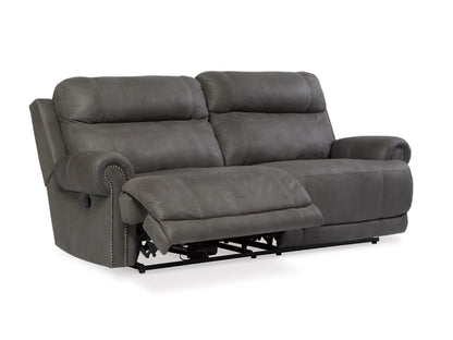 Austere Manual Reclining Sofa and Loveseat Set