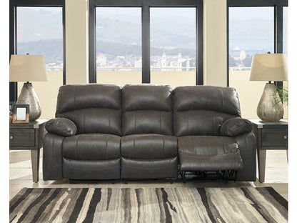 Dunwell Dual Power Reclining Sofa and Loveseat Set