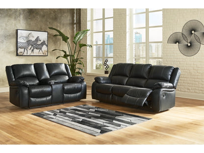 Calderwell Manual Reclining Sofa and Loveseat