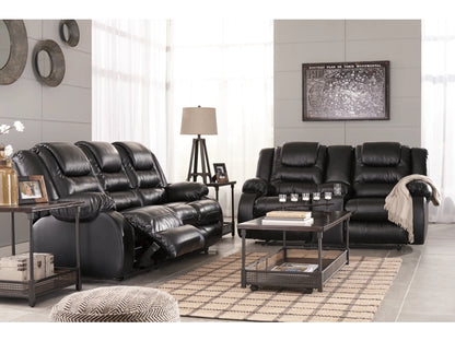 Vacherie Manual Reclining Sofa and Loveseat Set