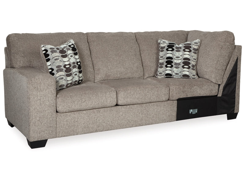 Ballinasloe 3-Piece Sectional with Ottoman