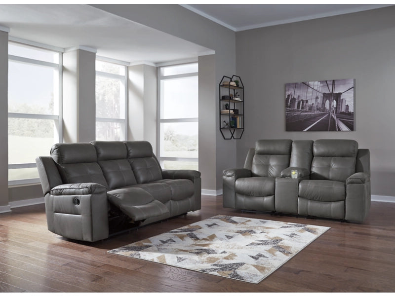 Jesolo Manual Reclining Sofa and Loveseat Set