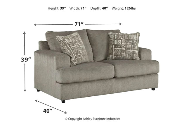 Soletren Sofa and Loveseat