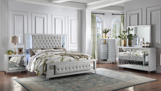 Zara Queen 4pc Bedroom Set