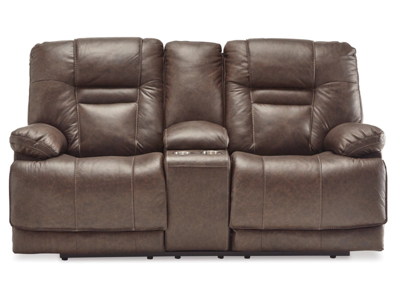 Wurstrow Triple Power Reclining Sofa and Loveseat Set