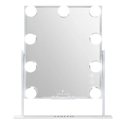 Glow Vanity Mirror with Wireless Charging M - 9 Dimmable LED Bulbs